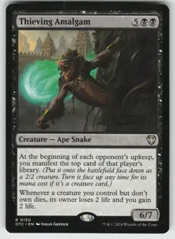 Thieving Amalgam R Commander: Outlaws of Thunder Junction 150 MTG - Image 1