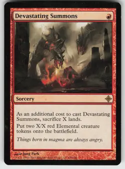 Devastating Summons R Rise of the Eldrazi 140 MTG - Image 1