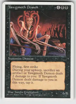 Yawgmoth Demon R Chronicles MTG - Image 1