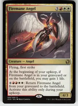 Firemane Angel R Iconic Masters 199 MTG - Image 1
