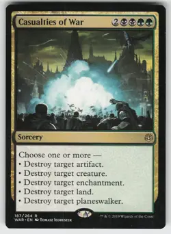 Casualties of War R War of the Spark 187 MTG - Image 1