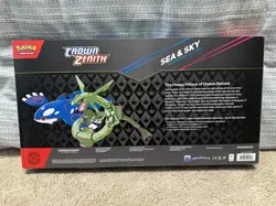 Pokemon TCG Crown Zenith Sea and Sky Premium Collection Box, 14 Packs 190367 - Image 2