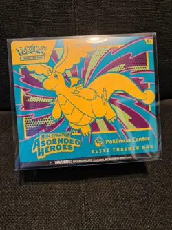 Pokemon TCG Ascended Heroes Pokemon Center ETB SEALED - Image 1