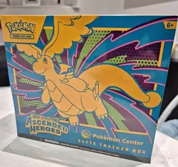 Pokemon TCG Ascended Heroes Pokemon Center Elite Trainer Box ETB - Image 1