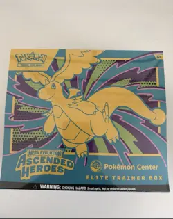 Pokemon TCG Ascended Heroes Pokemon Center ETB - ELITE TRAINER BOX SEALED - Image 1