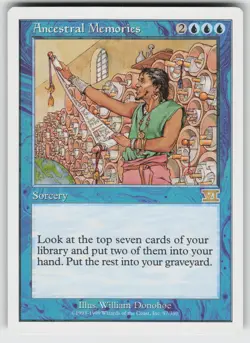 Ancestral Memories R Classic Sixth Edition 57 MTG - Image 1