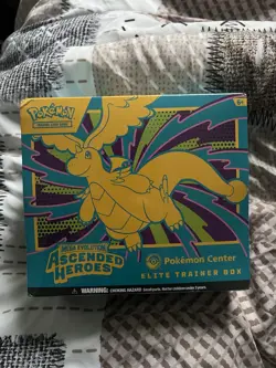 POKEMON CENTER TCG Mega Evolution Ascended Heroes ETB - Slight Damage LAST ONE - Image 1