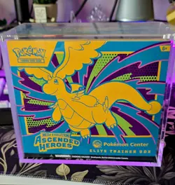 Pokemon TCG - Ascended Heroes Pokemon Center ETB (In Hard Acrylic Protector) - Image 1