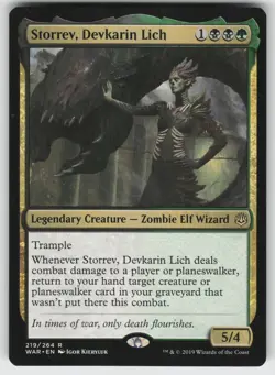 Storrev, Devkarin Lich R War of the Spark 219 MTG - Image 1