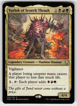 Yurlok of Scorch Thrash R Commander Legends 293 MTG - Image 1