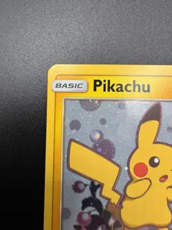 Pokemon 2019 Pikachu SM162 Sun & Moon Black Star Promo Holo Card LP - Image 3