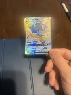 Pokemon Lucario GX SV64/SV94 Hidden Fates Holo 210 HP English Card - Image 2