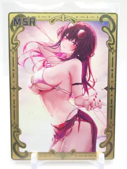 Goddess Story - Gold Metal Anime Waifu Card - Kafka - NUMBERED 015/200 - Image 1