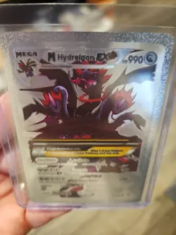 M Hydregion EX Silver Foil Fan Art Vinyl Premium Collector Card - Image 5
