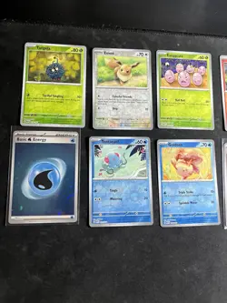 10 Card LOT Pokemon 151 REVERSE HOLOS And HOLOS ENEGY HOLOS SWIRLS RARE TCG - Image 2