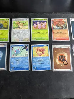 10 Card LOT Pokemon 151 REVERSE HOLOS And HOLOS ENEGY HOLOS SWIRLS RARE TCG - Image 4