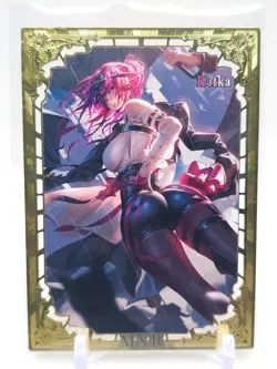 Goddess Story - Gold Metal Anime Waifu Card - Kafka - NUMBERED 142/200 - Image 1