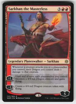 Sarkhan the Masterless R War of the Spark 143 MTG - Image 1