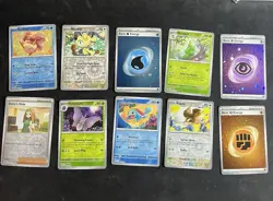 10 Card LOT Pokemon 151 REVERSE HOLOS And HOLOS ENEGY HOLOS SWIRLS RARE TCG - Image 1