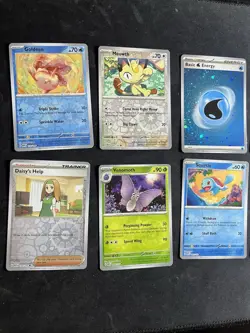 10 Card LOT Pokemon 151 REVERSE HOLOS And HOLOS ENEGY HOLOS SWIRLS RARE TCG - Image 2