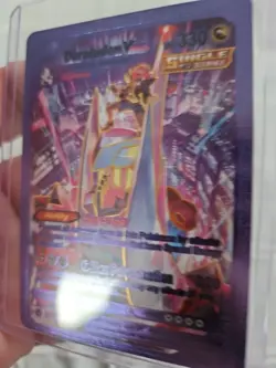 Duraludon Vmax Purple Rainbow Foil Fan Art Vinyl Textured Collector Card - Image 4