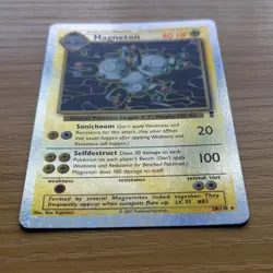 Pokemon Magneton Legendary Collection 28/110 Reverse Holo Rare Trading Card - Image 2