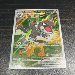 Pokemon TCG Perfect Order Stamped Pokemon Center Tyrunt Promo Card 070 Holo - Image 2