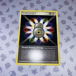 Double Rainbow Energy 88/95 Team Magma vs Team Aqua Rare Pokemon Card NM - Image 1
