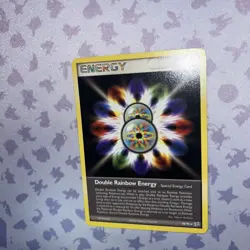 Double Rainbow Energy 88/95 Team Magma vs Team Aqua Rare Pokemon Card NM - Image 2