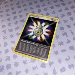 Double Rainbow Energy 88/95 Team Magma vs Team Aqua Rare Pokemon Card NM - Image 3