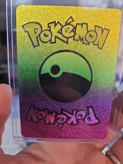 Grimmsnarl Vmax Rainbow Foil Fan Art Vinyl Textured Collector Card - Image 2