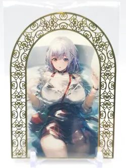 Goddess Story - Gold Metal Anime Waifu Card - Image 1
