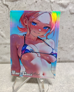 Zita Trading Card Waifu Goddess Story Anime Girl holo Karte Manga Full Art - Image 1