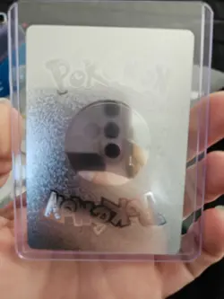 Detective Pikachu GX Silver Foil Fan Art Vinyl Collector Pokemon Card - Image 2