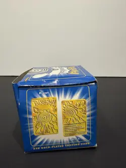 Pokemon Poliwhirl 23K Gold Plated Trading Card Limited Edition w/ Box & COA - Image 4