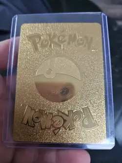 Taurus GX Premium Gold Foil Fan Art Textured Collector Pokemon Card - Image 2