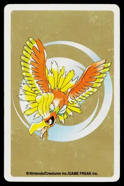 Togepi King of Diamonds Pokemon Gold Deck Playing Card Heavily Played - Image 2