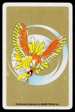 Meowth 3 of Hearts Pokemon Gold Deck Playing Card Heavily Played - Image 2