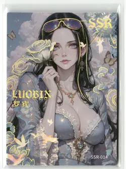 NICO ROBIN SSR SSR-014 One Piece Anime Collectible Card - Image 1