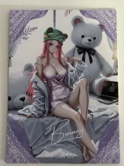 BONNEY SSN SSN-05 Thick Huanshi 4 One Piece Anime Collectible Card - Image 1