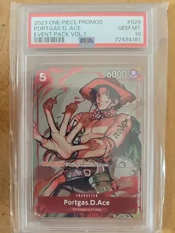 Portgas.D.Ace (Event Pack Vol. 1) P-028 One Piece Promotion Cards Foil - Image 1