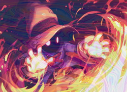 Foil Fire Magic - Final Fantasy - 136 | MTG Card - Image 2