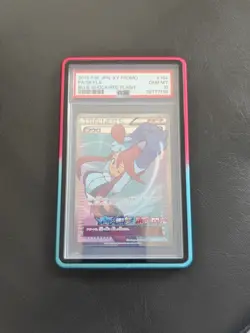 PSA 10 Pokemon Card Skyla Blue Shock Red Flash Promo 2015 164 Japanese - Image 1