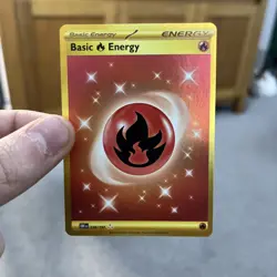 Fire Energy - 230/197 - Gold Secret Rare - Obsidian Flames - Pokemon Card - NM/M - Image 1