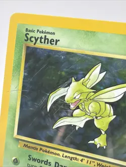Scyther - 10/64 - Holo Rare - Jungle - Pokemon TCG - MP - Image 2
