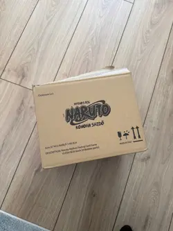 NARUTO MYTHOS TCG Sealed Case 12x Booster Box - ENGLISH 1ST EDITION *damaged box - Image 1