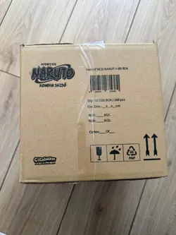 NARUTO MYTHOS TCG Sealed Case 12x Booster Box - ENGLISH 1ST EDITION *damaged box - Image 4