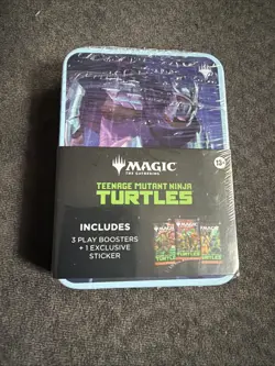 Magic: The Gathering Teenage Mutant Ninja Turtles Tin [Shredder] Box 3 Boosters - Image 1
