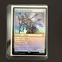 MTG Sire of Seven Deaths Foil - Image 1