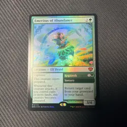 Emeritus of Abundance Secrets of Strixhaven Foil - Image 1